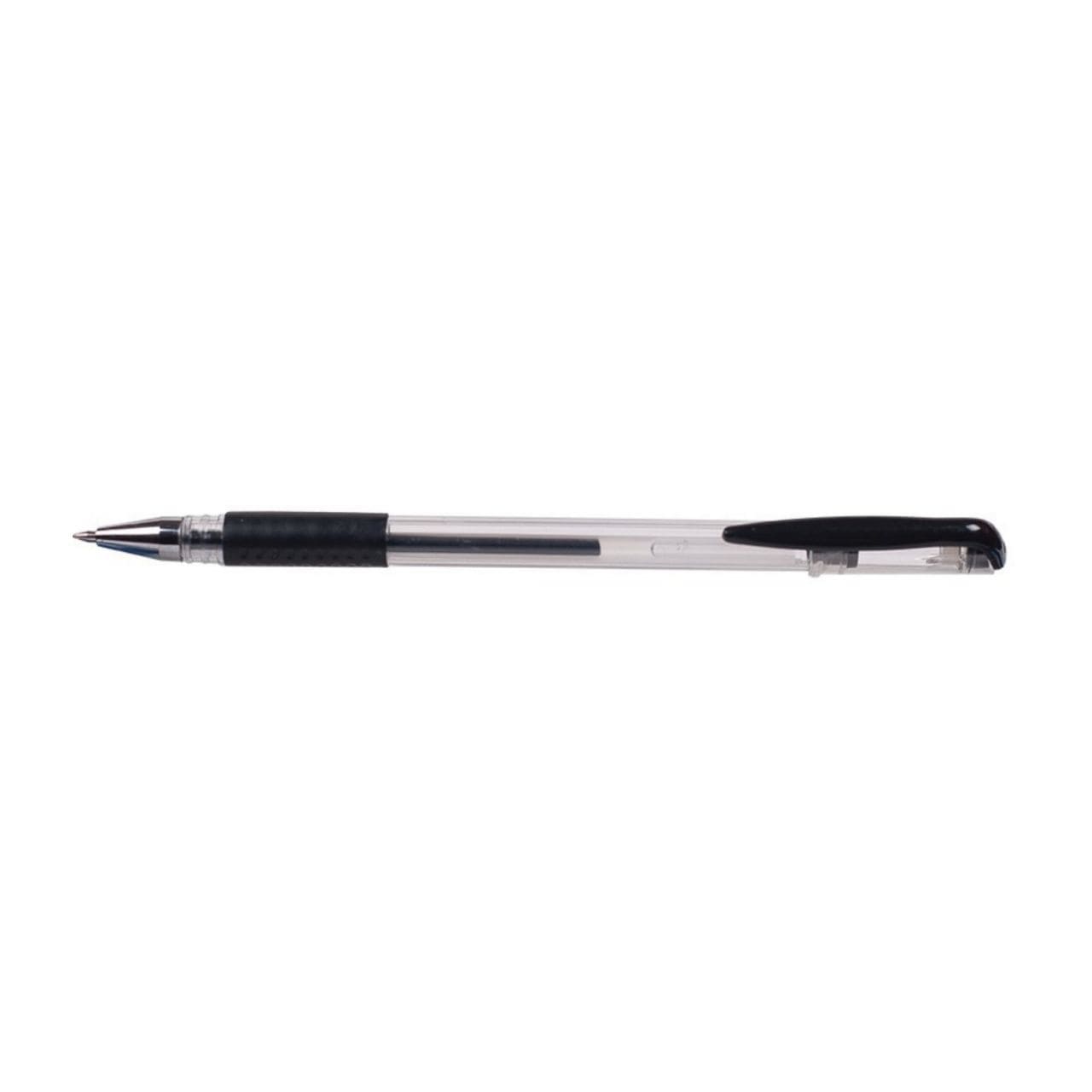 Ручка гелева Buromax JOBMAX чорна 0,7мм BM.8349-02