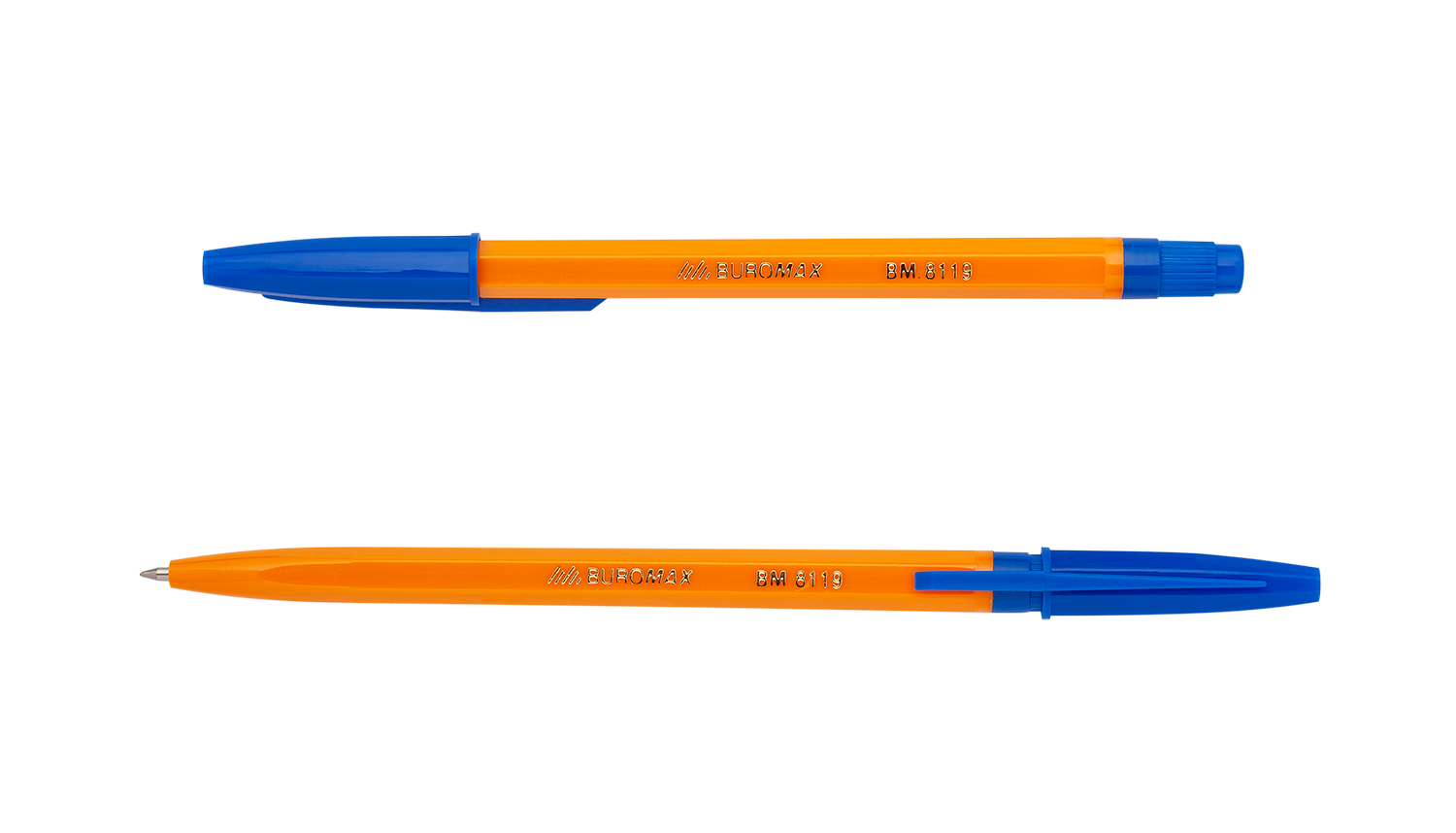 Ручка кулькова Buromax Orange синя ВМ.8119-01