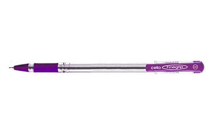Ручка кулькова Cello Finegrip 0,7мм фіолетова 91056