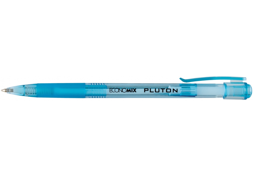 Ручка кулькова автоматична ECONOMIX Pluton синя E10101-02