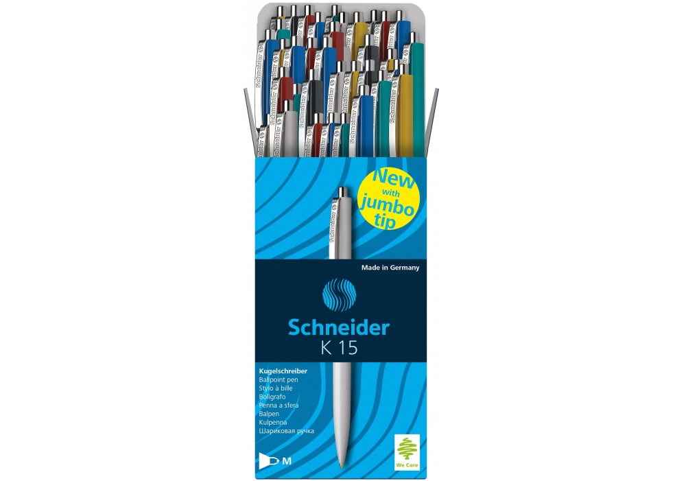 Ручка кулькова автоматична Schneider K15 синя К15 / S3080