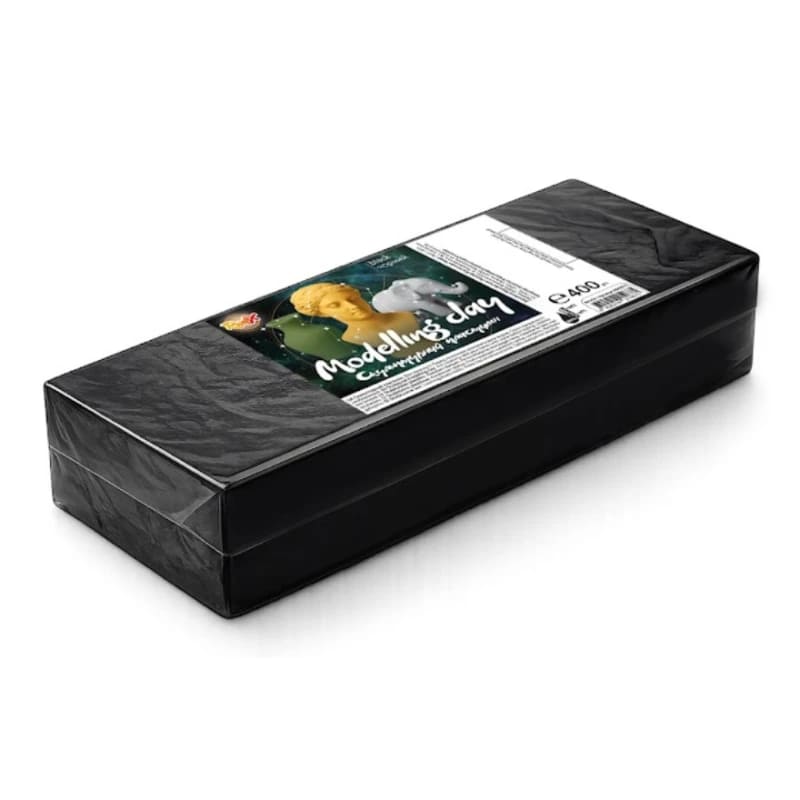 Пластилін скульптурний Гамма Rudix чорний 400г 8940015