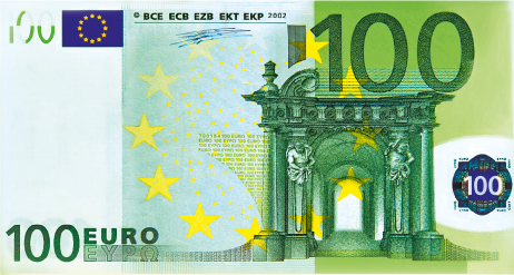 Конверт Купюри 100Є ЕкспресУдачі 1001