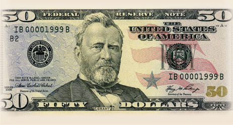 Конверт Купюри 50$ ЕкспресУдачі 1005