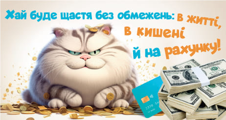Конверт З днем народження молодіжний ЕкспресУдачі 0143