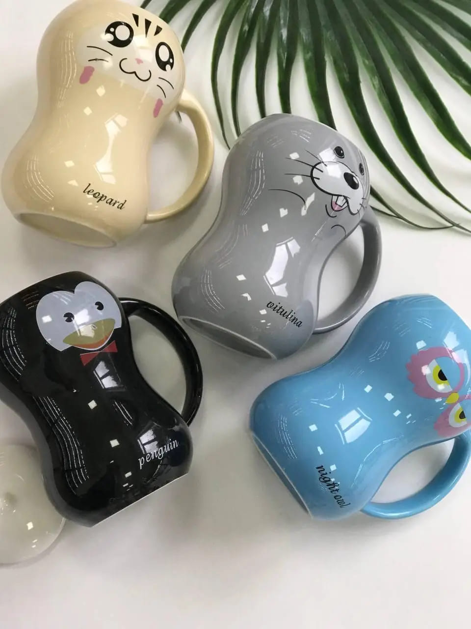 Кружка Olens керамическая с крышкой В мире животных 420мл О8030-29 O8030-15