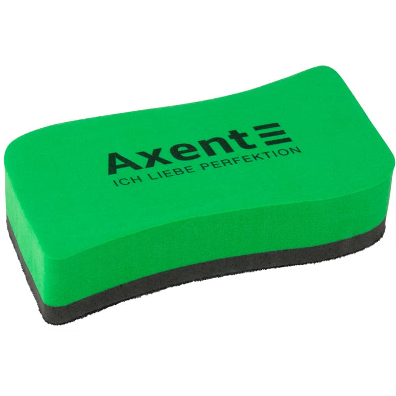 Губка для білих дошок Axent Wave зелена 9804-05-А