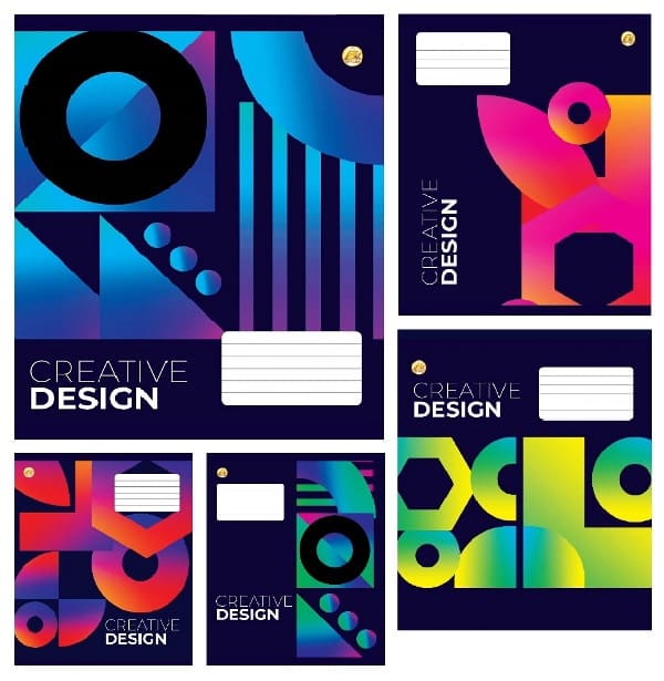 Зошит ТЕТРАДА WiLL 96арк в клітинку Creative design 51706