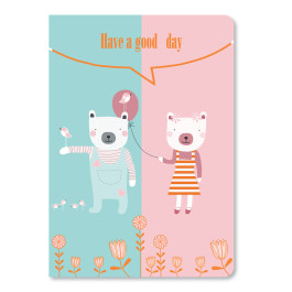 Блокнот Аркуш В6 48арк 170х120мм Have a good day 1В1010
