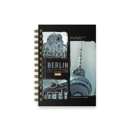 Блокнот Аркуш кл боковая спираль кремовый блок В6 120лист Berlin 1В1704