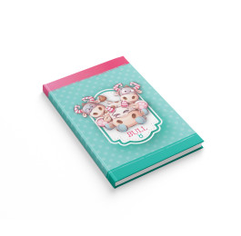 Блокнот Аркуш кл 80лист 108х169мм Коровки 1В1738