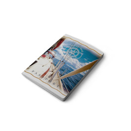 Блокнот Passport Аркуш кл А6 40арк 90х125мм Яхта 1В202