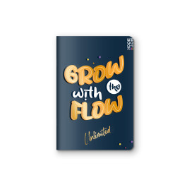 Блокнот Аркуш кл В5 60арк 170х240мм Grow with 1В2328