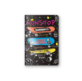 Блокнот Аркуш кл В6 48арк 170х240мм Non stop 1В2331