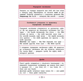 Книга УЛА Довідник у таблицях Англійська мова 1–4 класи 01793