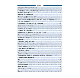 Книга УЛА Справочник по таблицам Математика 1–4 класса 01794