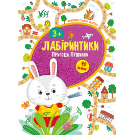 Книга УЛА Лабіринтики Пригоди Пушинки 3+ 21783