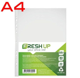 Файл Fresh Up А4 80мкм глянець 20шт 600415