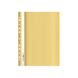 Папка-швидкозшивач з перфорацією А4 Economix Light жовта E38504-05