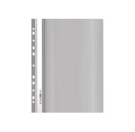 Папка-швидкозшивач з перфорацією А4 Economix Light сіра E38504-10