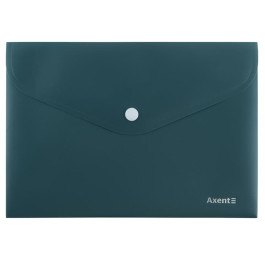Папка-конверт на кнопке Axent A5 Earth colors зеленый 1522-30-A