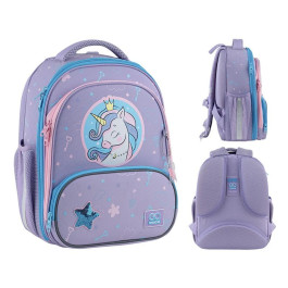 Рюкзак GoPack Education каркасний Fairytale Unicorn go25-597m-3 На замовлення