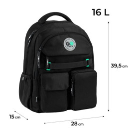 Рюкзак GoPack Education черный GO26-183M-3 Под заказ