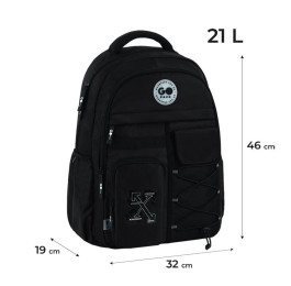 Рюкзак GoPack Education Teens black GO26-184L-3 На замовлення