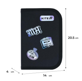 Пенал Kite 1 отделение 2 отворота без наполнения MH26-622 Под заказ