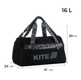 Сумка спортивная Kite Education No Rules K26-2505-2 Под заказ