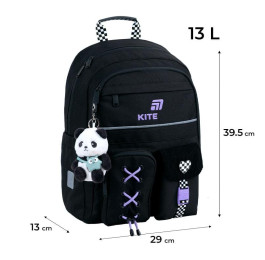Рюкзак Kite Education Panda Love K26-584M-2 Под заказ