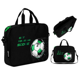 Сумка школьная текстильная Kite A4 1 отделение Football K26-589-2 Под заказ