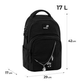 Рюкзак Kite Education teens Black&Charm K26-2578M-1 На замовлення