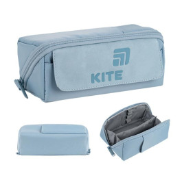 Пенал Kite сіро-блакитний K26-2702-2 На замовлення