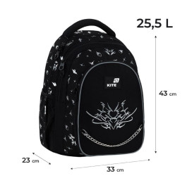 Рюкзак Kite Education teens Gothic Elegance K26-8001L На замовлення