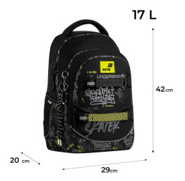 Рюкзак Kite Education teens Graffiti K26-727M-4 Под заказ