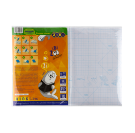 Плівка для книжок ZiBi 45смх35cм 10арк прозора ZB.4792