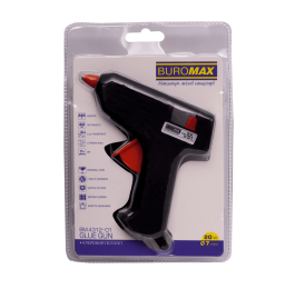 Пістолет клейовий BUROMAX 7мм 20W BM.4312-01