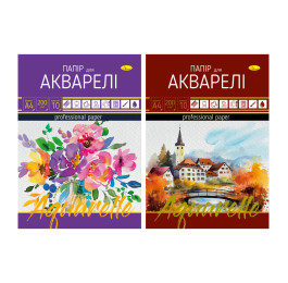 Папка для акварелі Апельсин А4 10арк 200г АП-0701