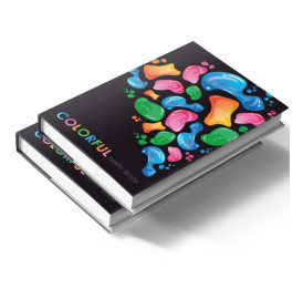 Дневник недатированный ART Аркуш А5 352стр линия Colorful А5НДАТ-АРТ-352ББЛ230