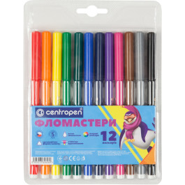 Фломастеры Centropen Птицы 12цв CN7790/12
