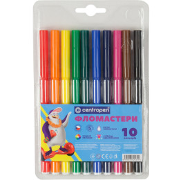 Фломастеры Centropen Птицы 10цв CN7790/10