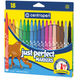 Фломастеры Centropen Just Perfect 18цв CN2510/18