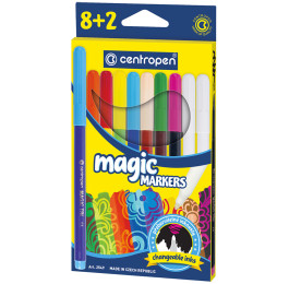 Фломастеры Centropen MAGIC 8+2=16цв CN2549/10