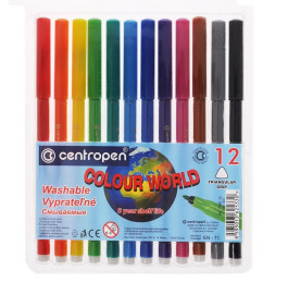 Фломастери Centropen Colour World 12кол CN7550/12