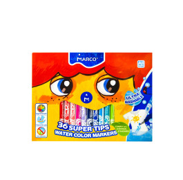 Фломастери Marco 36кол Super Washable 1630-36CB
