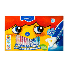 Фломастери Marco 48кол Super Washable 1630-48CB