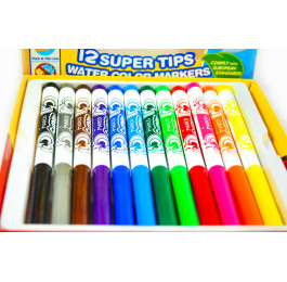 Фломастери Marco 12кол Super Washable 1630-12CB