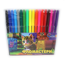 Фломастери JosefOtten 18кол Кошеня 828-18L