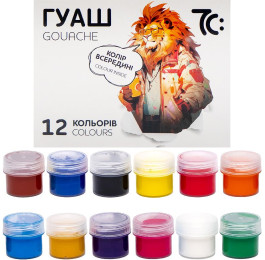 Гуашь Гамма 7С 12ц х 16мл 192мл 7С21204